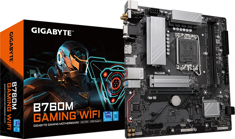 Gigabyte B760M GAMING WIFI (Rev. 1.2/1.4)